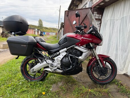 2011 Kawasaki Versys 650, красный, 360000 рублей, вид 1