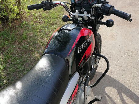 2021 Bajaj Boxer BM 150X, чёрный, 120000 рублей, вид 5