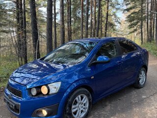 2012 Chevrolet Aveo II, синий, 390000 рублей, вид 2