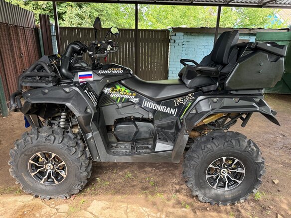 2021 Stels ATV-650 Guepard ST, чёрный, 740000 рублей - вид 6