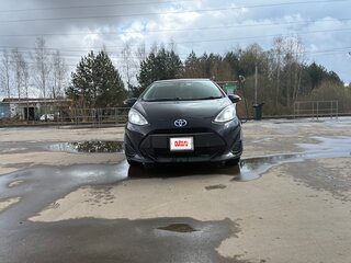2017 Toyota Aqua I Рестайлинг 2, чёрный, 980000 рублей, вид 2