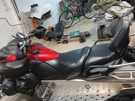 2012 Yamaha Venture, красный, 1180000 рублей, вид 2