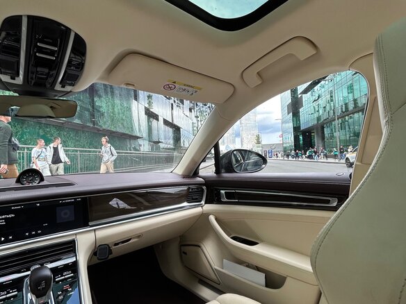 2020 Porsche Panamera 4 Executive II, серый - вид 4