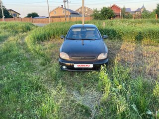 2006 Chevrolet Lanos I, чёрный, 100000 рублей, вид 1