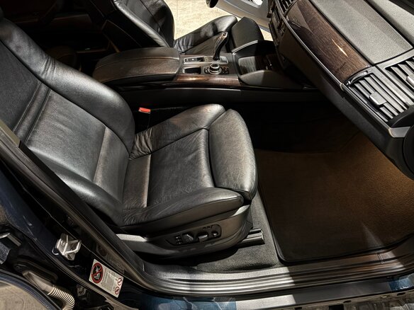 2013 BMW X6 35i I (E71) Рестайлинг, синий - вид 29