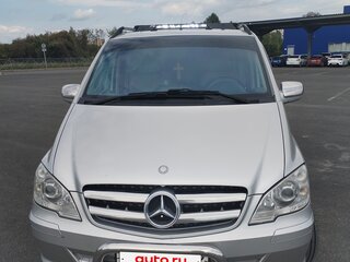 2014 Mercedes-Benz Vito 113 CDI L3 II (W639) Рестайлинг, серебристый, 4000000 рублей, вид 1
