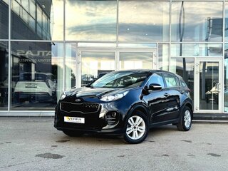 2018 Kia Sportage IV Рестайлинг, чёрный, 1729000 рублей, вид 3