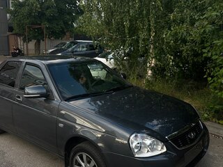 2018 Lada (ВАЗ) Priora I Рестайлинг, серый, 850000 рублей, вид 3