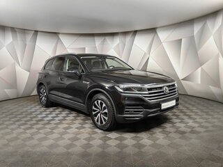 2018 Volkswagen Touareg III, чёрный, 4007680 рублей, вид 3