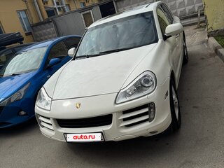 2009 Porsche Cayenne Diesel I Рестайлинг (957), белый, 1500000 рублей, вид 3