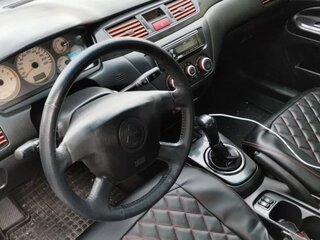 2005 Mitsubishi Lancer IX Рестайлинг, синий, 380000 рублей, вид 3