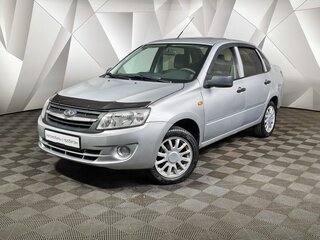 2014 Lada (ВАЗ) Granta I, серебристый, 369000 рублей, вид 1