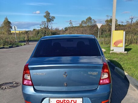 2011 Renault Logan I Рестайлинг, серый, 420000 рублей, вид 3