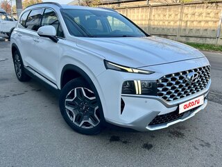 2022 Hyundai Santa Fe IV Рестайлинг, белый, 3949995 рублей, вид 1
