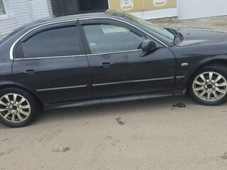 2006 Hyundai Sonata ТагАЗ IV (EF) Рестайлинг, чёрный, 400000 рублей, вид 5