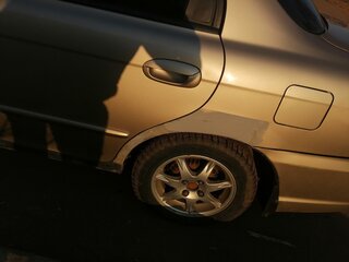 2007 Kia Spectra I Рестайлинг 2, бежевый, 350000 рублей, вид 4