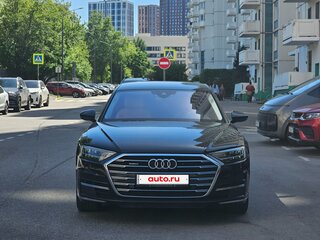 2019 Audi A8 Long 45 TDI IV (D5), чёрный, 5950000 рублей, вид 4