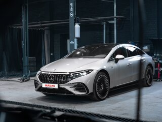 2022 Mercedes-Benz EQS AMG 53 4MATIC+ Dynamic Plus 108 kWh, серебристый, 14550000 рублей, вид 3