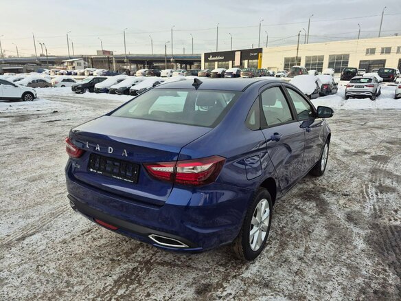 2026 Lada (ВАЗ) Vesta I Рестайлинг (NG), синий, 1805000 рублей - вид 4