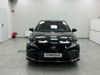2021 Toyota Camry VIII (XV70) Рестайлинг, чёрный, 3150000 рублей, вид 2