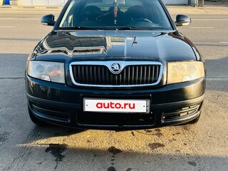 2008 Skoda Superb I Рестайлинг, чёрный, 500000 рублей, вид 4
