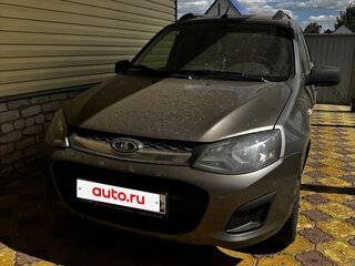 2018 Lada (ВАЗ) Kalina II, коричневый, 420000 рублей, вид 2