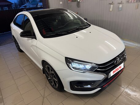 2024 Lada (ВАЗ) Vesta Sportline I Рестайлинг (NG), белый, 1890000 рублей, вид 2