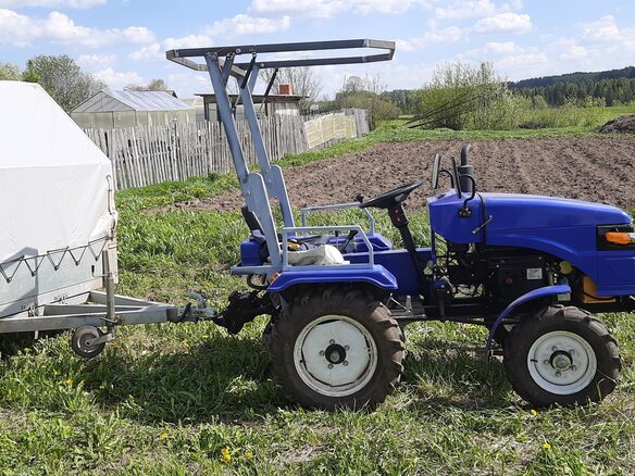 2023 Русич Т-15, синий, 295000 рублей