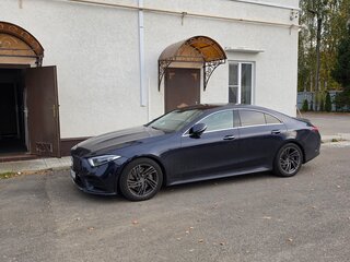2019 Mercedes-Benz CLS 350 d III (C257), синий, 5560000 рублей, вид 2