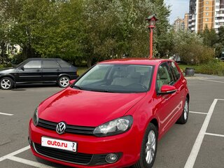 2010 Volkswagen Golf VI, красный, 770000 рублей, вид 1