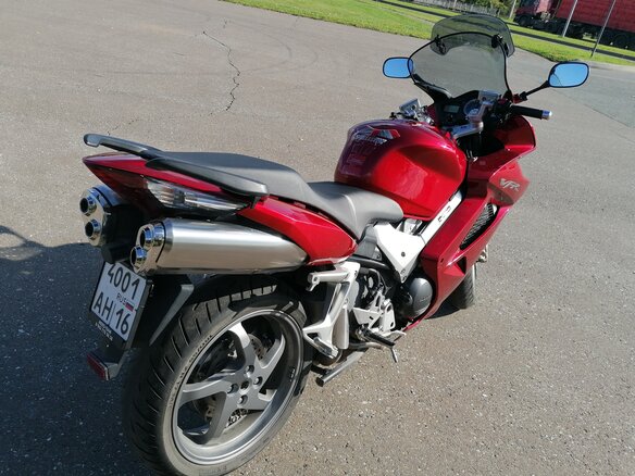 2009 Honda VFR 800, пурпурный, 629000 рублей - вид 6