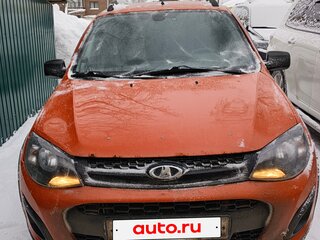 2016 Lada (ВАЗ) Kalina II, оранжевый, 430000 рублей, вид 1