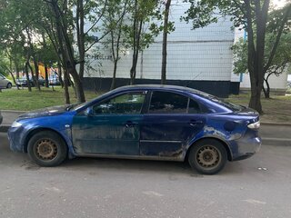 2003 Mazda 6 I (GG), синий, 180000 рублей, вид 4