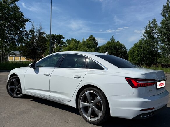 2020 Audi A6 45 TFSI V (C8), белый, 3250000 рублей - вид 6