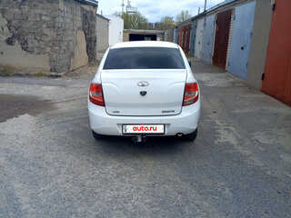 2013 Lada (ВАЗ) Granta I, белый, 680000 рублей, вид 3