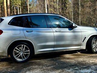 2018 BMW X3 20d xDrive III (G01), серебристый, 4150000 рублей, вид 5