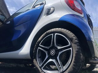2016 Smart Fortwo III, голубой, 3500000 рублей, вид 4
