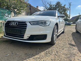 2016 Audi A6 IV (C7) Рестайлинг, белый, 1900000 рублей, вид 2