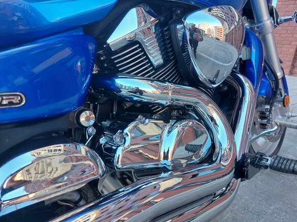 2007 Suzuki Boulevard M109R, синий, 1100000 рублей - вид 8