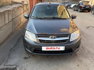 2015 Lada (ВАЗ) Granta I, серый, 381000 рублей, вид 1