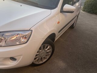2014 Lada (ВАЗ) Granta I, белый, 450000 рублей, вид 1