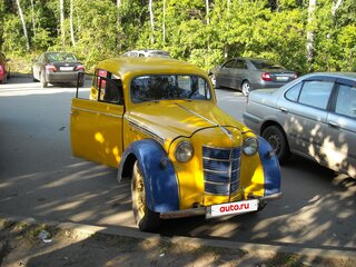 1953 Москвич 400-420, жёлтый, 450000 рублей, вид 2