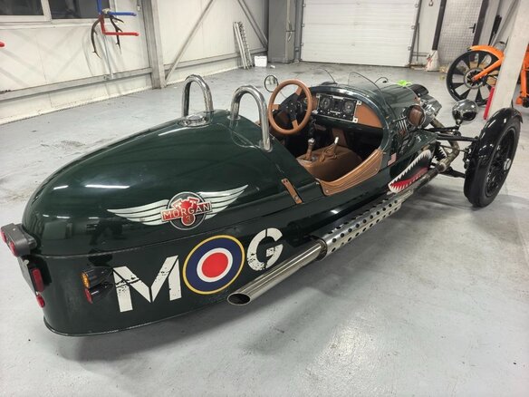 2013 Morgan 3 Wheeler, зелёный, 6900000 рублей - вид 11