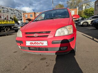 2005 Hyundai Getz I, красный, 380000 рублей, вид 1