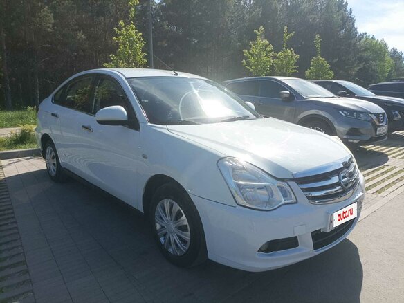 2017 Nissan Almera III (G15), белый, 430000 рублей