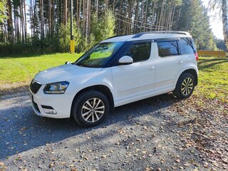 2015 Skoda Yeti I Рестайлинг, белый, 1200000 рублей, вид 1