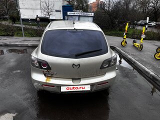 2008 Mazda 3 I (BK) Рестайлинг, серебристый, 550000 рублей, вид 3