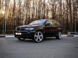 2004 BMW X5 4.8is I (E53) Рестайлинг, чёрный, 5500000 рублей, вид 1
