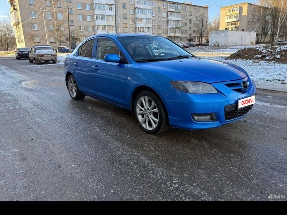 2006 Mazda 3 I (BK) Рестайлинг, синий - вид 7