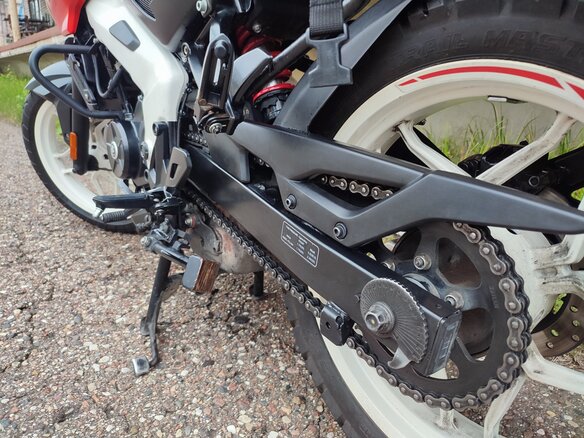 2021 Bajaj Pulsar NS 200, красный, 170000 рублей - вид 13